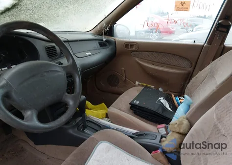 1997 Ford Escort Lx из США, поврежденный, VIN 3FALP15P2VR120657